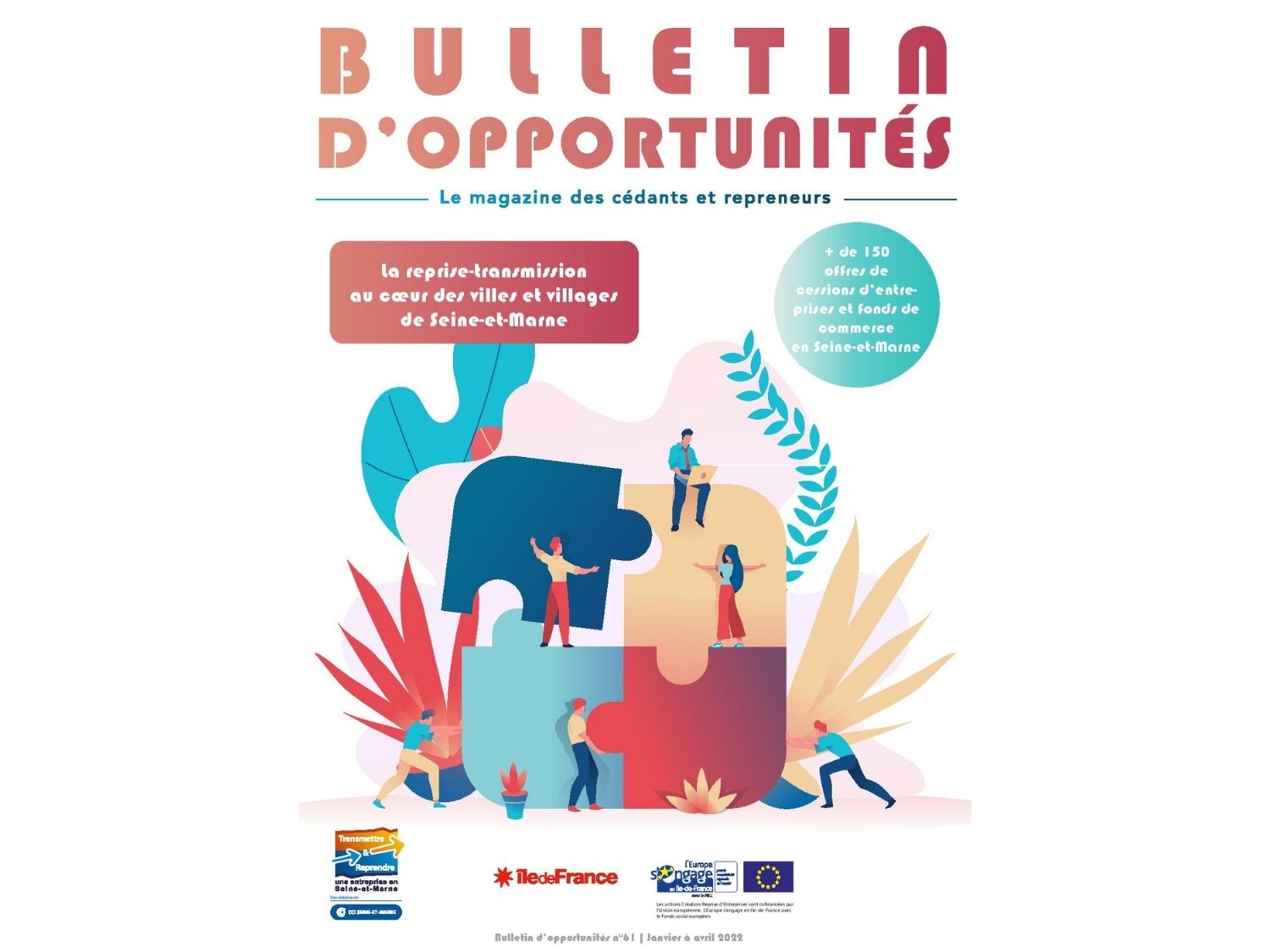 Bulletin opportunités cession reprise janvier-avril 2022